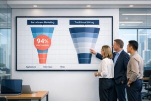 Recruitment Marketing vs. Traditional Hiring Costs
