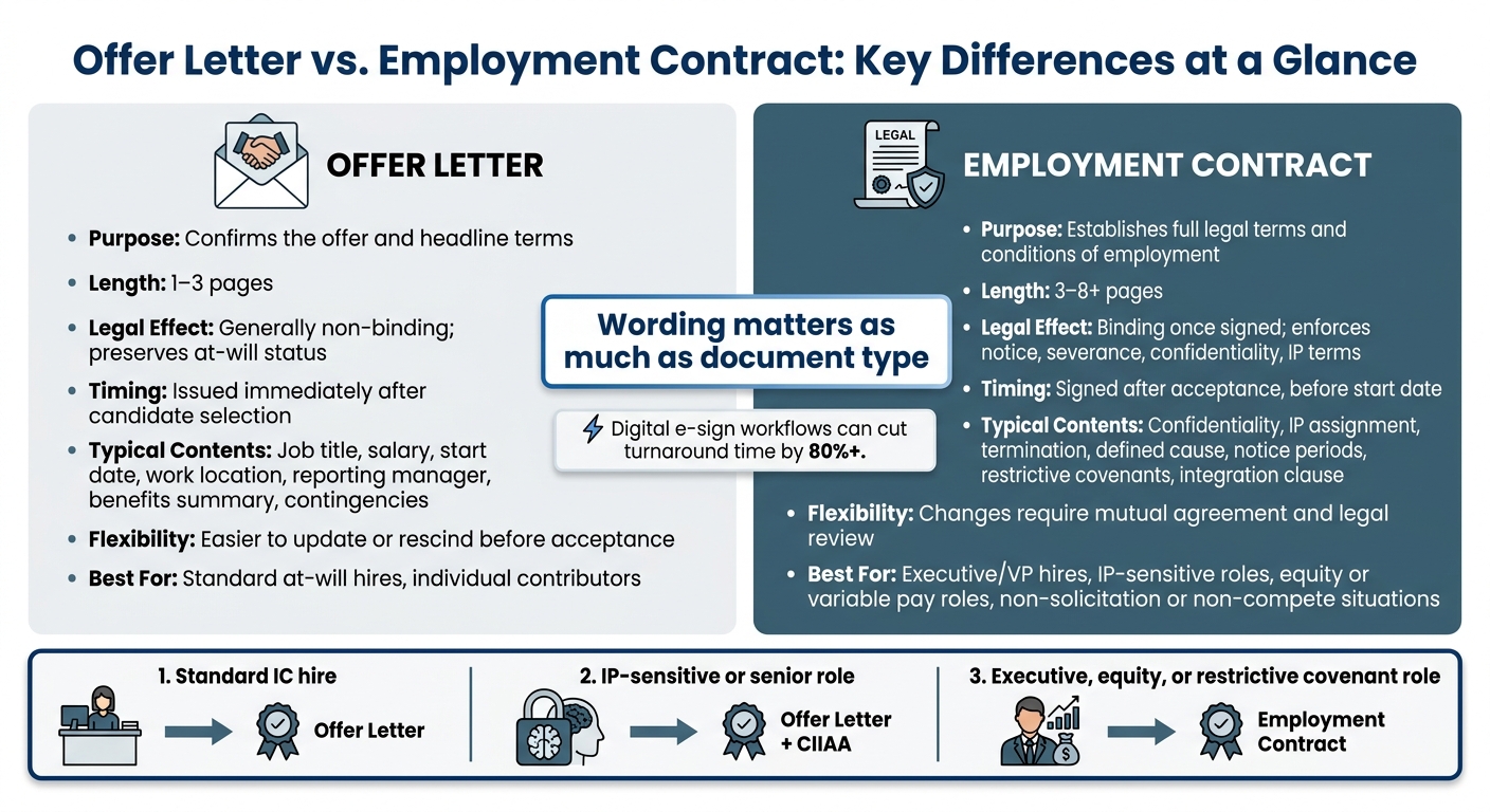 Offer Letters vs. Employment Contracts | Rent a Recruiter 6a35da592902db05ecd779fa-1781916939585 Offer Letters vs. Employment Contracts