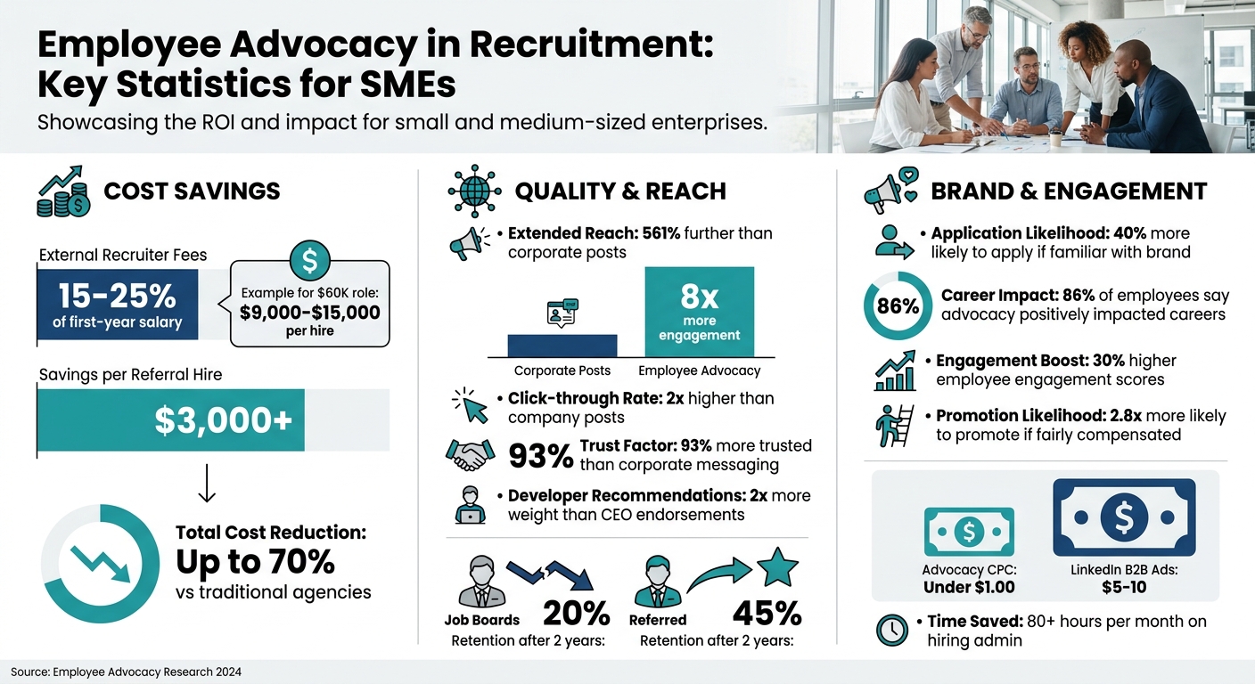 Employee Advocacy in Recruitment: Benefits for SMEs | Rent a Recruiter 69f3f14cac8ee36f7cef4db4-1777601176263 Employee Advocacy in Recruitment: Benefits for SMEs