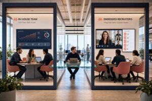 In-House vs. Embedded Recruiters: Team Structure Guide