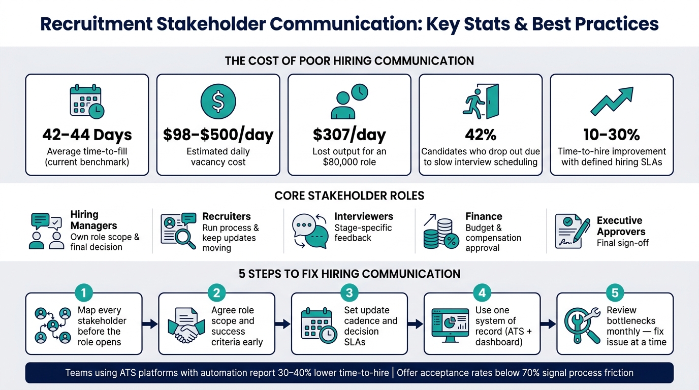 Recruitment Stakeholder Communication: Best Practices | Rent a Recruiter 6a82b7aadc1e9c396e6c64bb-1786952840981 Recruitment Stakeholder Communication: Best Practices